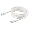 Cabo StarTech.com USB-C para USB-C com 5 A PD – M/M – branco – 2 m – USB 2.0 – certificado USB-IF