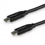 Cabo StarTech.com USB-C para USB-C com 5 A PD – M/M – 3 m (10 ft.) – USB 2.0 – certificado USB-IF
