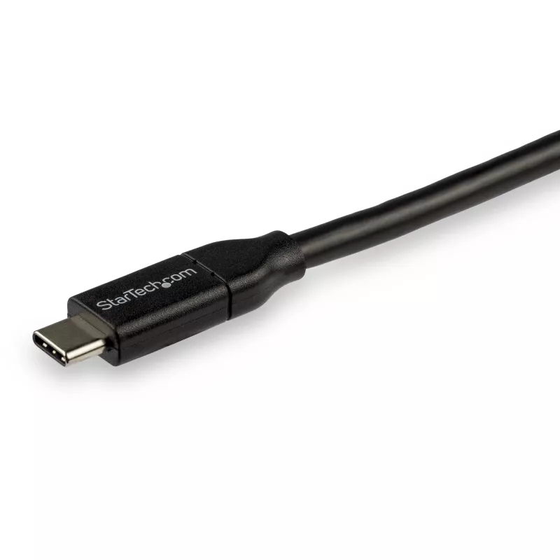 Cabo StarTech.com USB-C para USB-C com 5 A PD – M/M – 3 m (10 ft.) – USB 2.0 – certificado USB-IF
