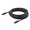 Cabo StarTech.com USB-C com Power Delivery (5A) - M/M - 4 m (13 pés) - USB 2.0 - certificado USB-IF