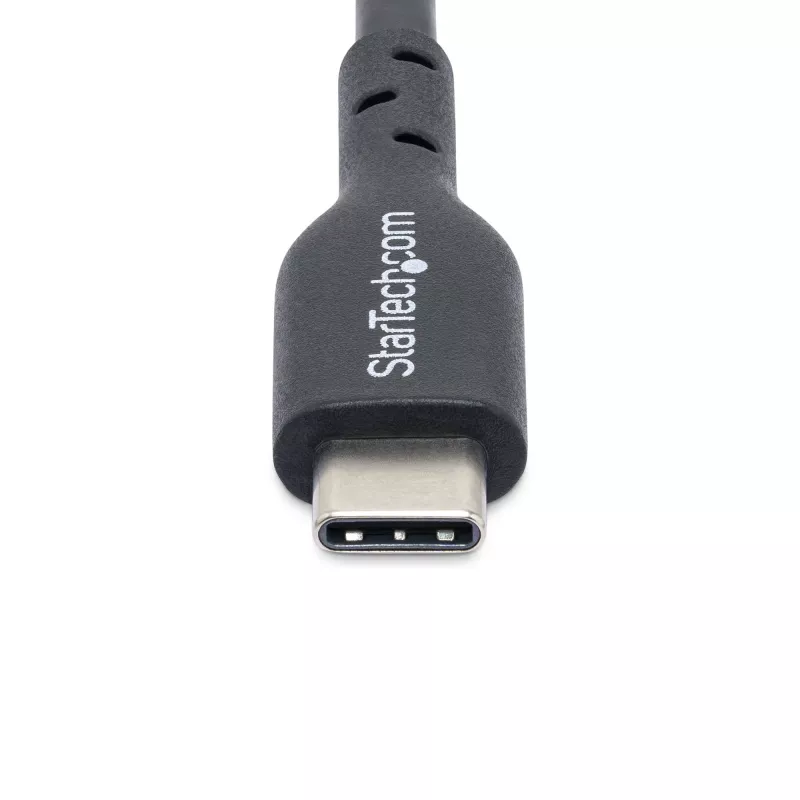 StarTech.com cabo de carregamento USB-C de 1m (3ft), cabo USB-C, cabo de carregamento USB 2.0 Type-C para portátil, 60W 3A Power Delivery, revestimento TPE, cabo de dados USB-C, M/M