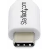 StarTech.com cabo de carregamento USB-C de 1m (3.3ft) branco, cabo USB-C, cabo de carregamento USB 2.0 Type-C para portátil, 60W 3A Power Delivery, revestimento TPE, cabo de transferência de dados USB-C, M/M