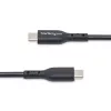 StarTech.com cabo de carregamento USB-C de 3m (9.8ft), cabo USB-C, cabo de carregamento USB 2.0 Type-C para portátil, 60W 3A Power Delivery, revestimento TPE, cabo de transferência de dados USB-C, M/M