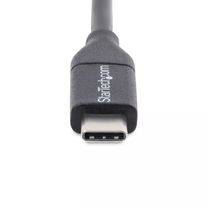 Cabo USB-C StarTech.com - M/M - 0,5 m - USB 2.0, 0,5 m, USB C, USB C, USB 2.0, macho/macho, preto