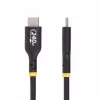 Cabo de carregamento USB-C StarTech.com 2 m, cabo USB-C certificado USB-IF, 240 W PD EPR, cabo de carregamento USB 2.0 Type-C para portátil, cabo de transferência de dados USB-C, revestimento TPE, M/M