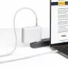 StarTech.com cabo de carregamento USB-C de 3m branco, cabo USB-C certificado USB-IF, 240W PD EPR, cabo de carregamento USB 2.0 Type-C para portátil, cabo de transferência de dados USB-C, revestimento TPE