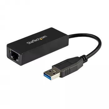 Adaptador de rede USB 3.0 para Gigabit Ethernet StarTech.com, 10/100/1000 Mbit/s, USB para RJ45, adaptador USB 3.0 para LAN, adaptador Ethernet USB 3.0 (GbE), conforme TAA