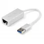 Adaptador de rede USB 3.0 para Gigabit StarTech.com - prateado, com fios, USB, Ethernet, 2000 Mbit/s, prateado