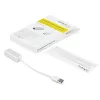 Adaptador de rede USB 3.0 para Gigabit StarTech.com - prateado, com fios, USB, Ethernet, 2000 Mbit/s, prateado