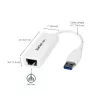 Adaptador de rede USB 3.0 para Gigabit Ethernet StarTech.com, 10/100/1000 Mbit/s, USB para RJ45, adaptador USB 3.0 para LAN, adaptador Ethernet USB 3.0 (GbE), conforme TAA