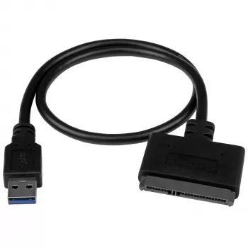 Adaptador StarTech.com USB 3.1 para disco SATA de 2,5 polegadas – conversor externo de armazenamento HDD/SSD USB 3.1 Gen 2 10 Gbit/s com UASP