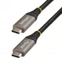 StarTech.com cabo USB-C de 2m 5Gbps – cabo USB-C de alta qualidade – cabo USB 3.0 (5Gbps) Type-C – carregamento 100W (5A) Power Delivery, DP Alt Mode – cabo USB-C para C – carregar e sincronizar
