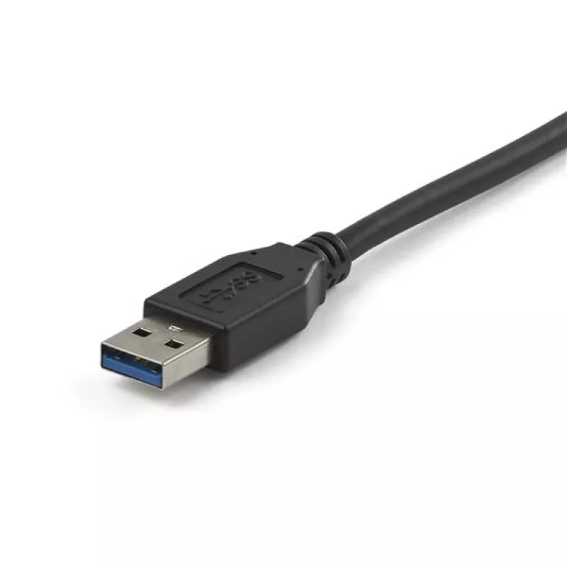 StarTech.com USB31AC1M cabo USB-A para USB-C, macho/macho, USB 3.1, 10 Gbps, 1 m (3 ft), preto