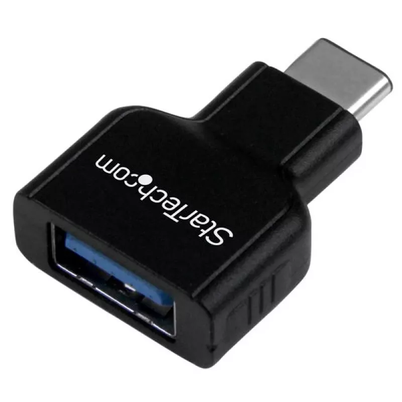 Adaptador USB-C para USB-A StarTech.com – M/F – USB 3.0, USB C 3.0, USB A 3.0, preto