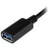 Cabo adaptador USB-C para USB-A StarTech.com - M/F - 15,24 cm - USB 3.0 (5 Gbit/s) - certificado USB-IF