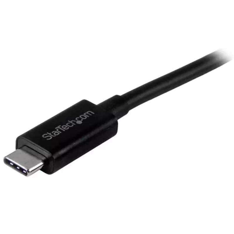 Cabo USB-C StarTech.com - M/M - 1 m (3 pés) - USB 3.1 (10 Gbit/s) - certificado USB-IF