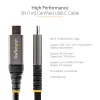 StarTech.com cabo USB-C de 3ft (1m) 10 Gbit/s – cabo USB-C certificado USB-IF – cabo USB 3.1 Type-C – carregamento 100W (5A) Power Delivery, DP Alt Mode – cabo USB-C para C – carregar e sincronizar