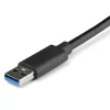 Adaptador de rede StarTech.com USB 3.0 para Gigabit Ethernet de porta dupla NIC com porta USB