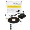 Adaptador de rede StarTech.com USB 3.0 para Gigabit Ethernet de porta dupla NIC com porta USB
