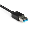 Adaptador StarTech.com USB 3.0 para DisplayPort duplo – 4K 60 Hz, 3.2 Gen 1 (3.1 Gen 1), USB Type-A, saída DisplayPort, 4096 x 2160 píxeis