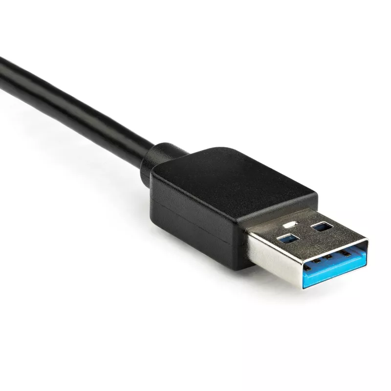Adaptador StarTech.com USB 3.0 para DisplayPort duplo – 4K 60 Hz, 3.2 Gen 1 (3.1 Gen 1), USB Type-A, saída DisplayPort, 4096 x 2160 píxeis