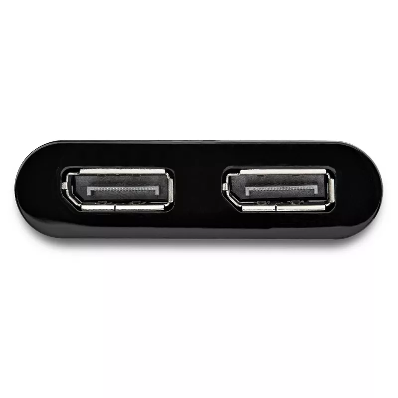Adaptador StarTech.com USB 3.0 para DisplayPort duplo – 4K 60 Hz, 3.2 Gen 1 (3.1 Gen 1), USB Type-A, saída DisplayPort, 4096 x 2160 píxeis