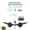 Adaptador StarTech.com USB 3.0 para DisplayPort duplo – 4K 60 Hz, 3.2 Gen 1 (3.1 Gen 1), USB Type-A, saída DisplayPort, 4096 x 2160 píxeis