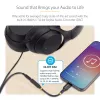 StarTech.com USBCAUDIO2 adaptador de áudio USB-C para 3,5 mm TRRS para auscultadores/auricular com microfone, DAC de 32 bits, compatível com Thunderbolt, 12,7 cm, preto