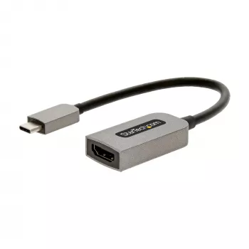 Adaptador USB-C para HDMI StarTech.com, vídeo 4K 60 Hz, HDR10, dongle USB-C para monitor HDMI, compatível com USB4 / Thunderbolt