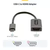 Adaptador USB-C para HDMI StarTech.com, vídeo 4K 60 Hz, HDR10, dongle USB-C para monitor HDMI, compatível com USB4 / Thunderbolt