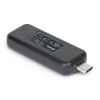 StarTech.com testador de potência USB-C, multímetro digital, medidor bidirecional de tensão e corrente, até 240W PD EPR, testador portátil de potência de cabos e portas USB-C