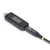 StarTech.com testador de potência USB-C, multímetro digital, medidor bidirecional de tensão e corrente, até 240W PD EPR, testador portátil de potência de cabos e portas USB-C