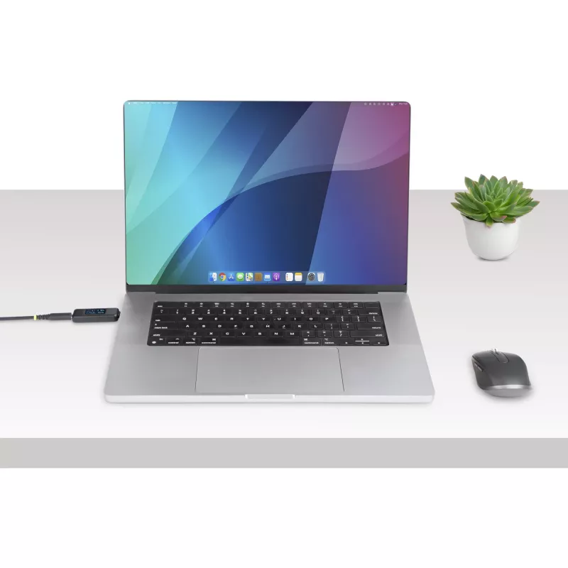 StarTech.com testador de potência USB-C, multímetro digital, medidor bidirecional de tensão e corrente, até 240W PD EPR, testador portátil de potência de cabos e portas USB-C