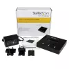Duplicador e apagador autónomo de pen drives USB 1 para 2 StarTech.com, copiador de várias pen drives USB, cópia de sistema e ficheiros e de unidade completa a 1,5 GB/min, apagamento simples e de 3 passagens, visor LCD – TAA