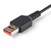 Cabo de carregamento seguro StarTech.com 3 pés (1 m) – cabo USB-A para USB-C bloqueador de dados apenas de carregamento – cabo de carregamento sem dados apenas de alimentação para telefone/tablet – cabo adaptador de proteção USB bloqueador de dados