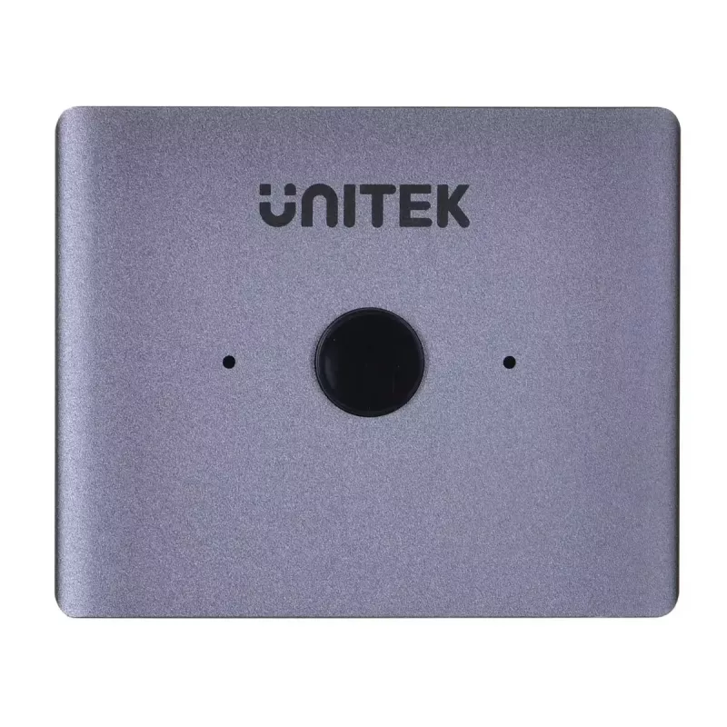 Comutador HDMI Unitek V1163A 2x1 8K 60 Hz — 2 entradas para 1 saída