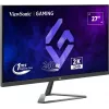 ViewSonic VX2758A-2K-PRO-3 monitor gaming de 27 polegadas (68,6 cm), IPS, 2560 x 1440 QHD, 240 Hz, 1 ms, FreeSync Premium, HDR400, 2x HDMI 2.1, DisplayPort, preto