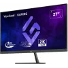 ViewSonic VX2758A-2K-PRO-3 monitor gaming de 27 polegadas (68,6 cm), IPS, 2560 x 1440 QHD, 240 Hz, 1 ms, FreeSync Premium, HDR400, 2x HDMI 2.1, DisplayPort, preto