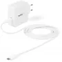 Carregador de parede USB C StarTech.com - Carregador para portátil USB C 60W PD - cabo de 2m - Fonte de alimentação Type-C compacta universal - Dell XPS/Lenovo X1 Carbon/HP EliteBook/MacBook - certificado USB-IF/CE