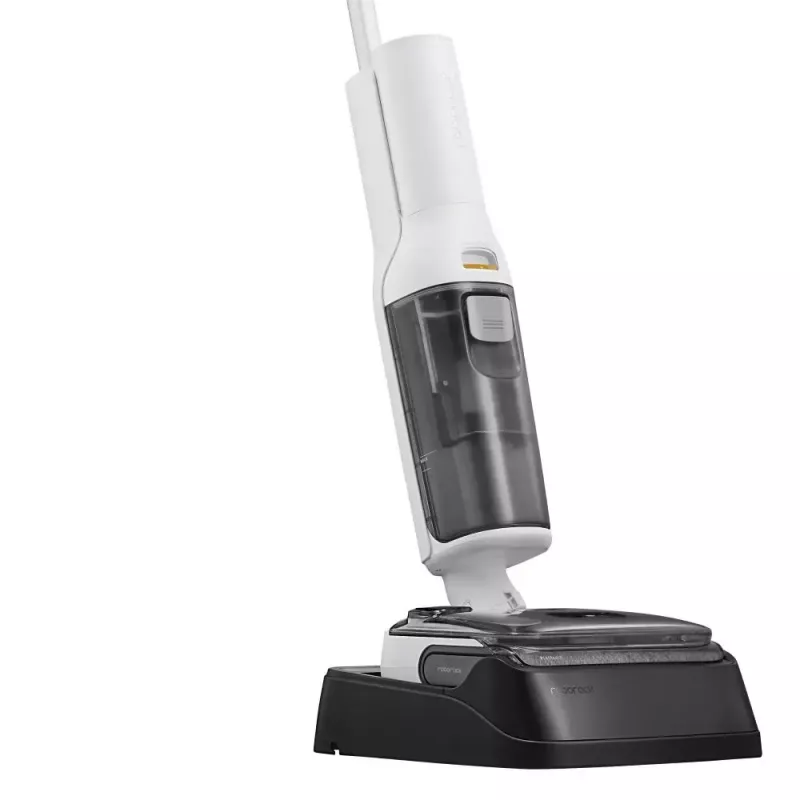 Roborock F25 RT aspirador e esfregona sem fios para sólidos e líquidos, depósito de 0,87 l de água limpa / 0,72 l de água suja, até 40 min, branco