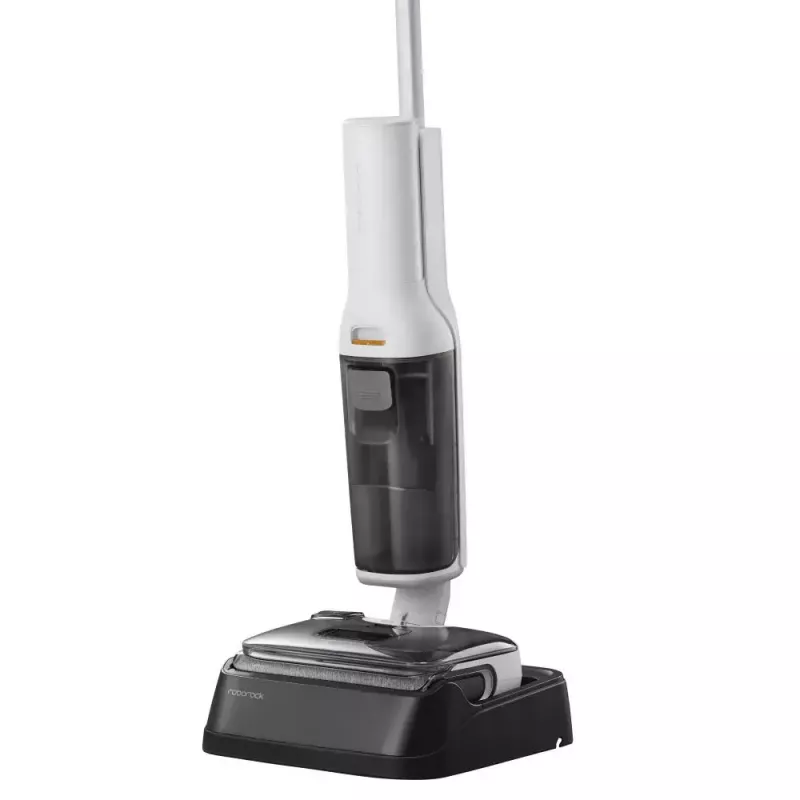 Roborock F25 RT aspirador e esfregona sem fios para sólidos e líquidos, depósito de 0,87 l de água limpa / 0,72 l de água suja, até 40 min, branco