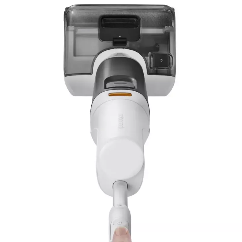 Roborock F25 RT aspirador e esfregona sem fios para sólidos e líquidos, depósito de 0,87 l de água limpa / 0,72 l de água suja, até 40 min, branco