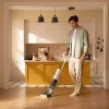 Roborock F25 RT aspirador e esfregona sem fios para sólidos e líquidos, depósito de 0,87 l de água limpa / 0,72 l de água suja, até 40 min, branco