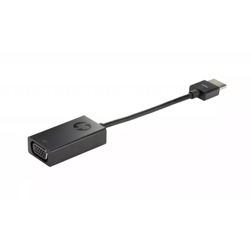 HP X1B84AA cabo adaptador de HDMI para VGA, HDMI tipo A (macho) para VGA (D-Sub) (fêmea), preto