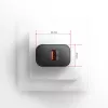 Axagon ACU-QC18 QC 3.0 1× saída carregador de parede 18W, interior, AC, preto