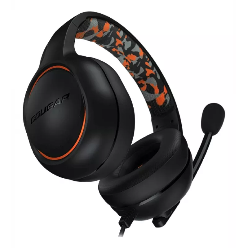 COUGAR Dive Headset com fios arco de cabeça gaming preto