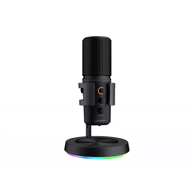 Microfone de estúdio COUGAR Screamer-X, microfone de estúdio, -45 dB, 20 - 20000 Hz, 16 Bit, 48 kHz, 120 dB