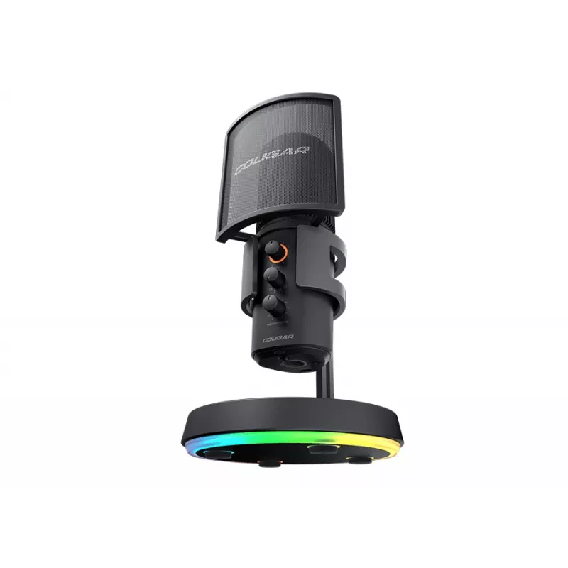 Microfone de estúdio COUGAR Screamer-X, microfone de estúdio, -45 dB, 20 - 20000 Hz, 16 Bit, 48 kHz, 120 dB