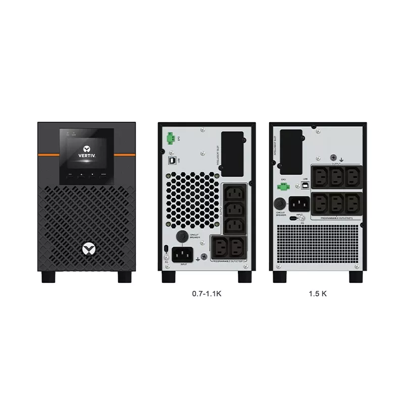 Fonte de alimentação ininterrupta (UPS) Vertiv Liebert Edge - 750VA 675W 230V Line-Interactive AVR Mini-Tower |0.9 PF