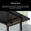 Secretária COUGAR Gaming E-GRAV 180 preta retangular fibra de carbono 180x80cm